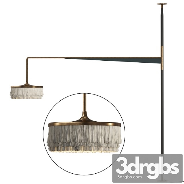 Abatjour Lamp 3dsmax Download - thumbnail 1