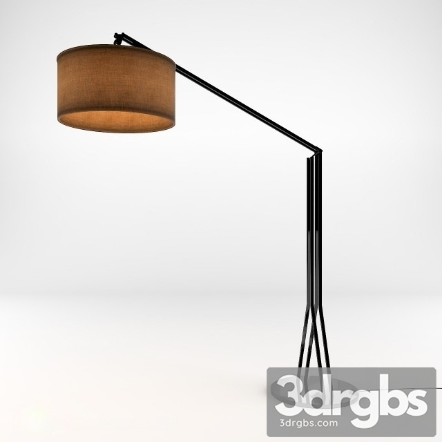 Adesso Broome Arc Lamp 3dsmax Download - thumbnail 1