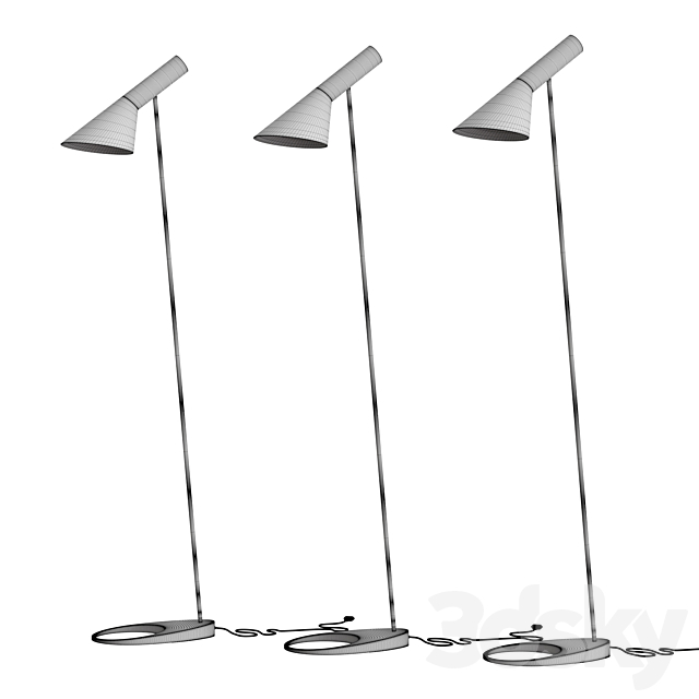 AJ Floor Lamp 3DSMax File - thumbnail 2