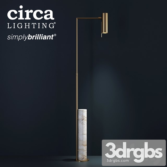 Alma floor lamp by circa lighting 3dsmax Download - thumbnail 1