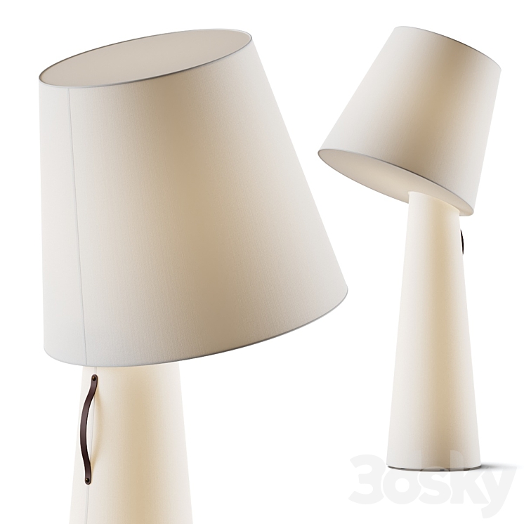 Alma Light Big Brother Floor Lamp 3DS Max Model - thumbnail 1