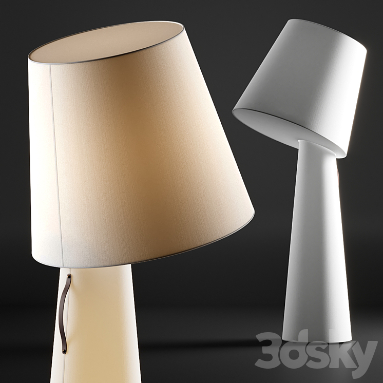 Alma Light Big Brother Floor Lamp 3DS Max Model - thumbnail 2