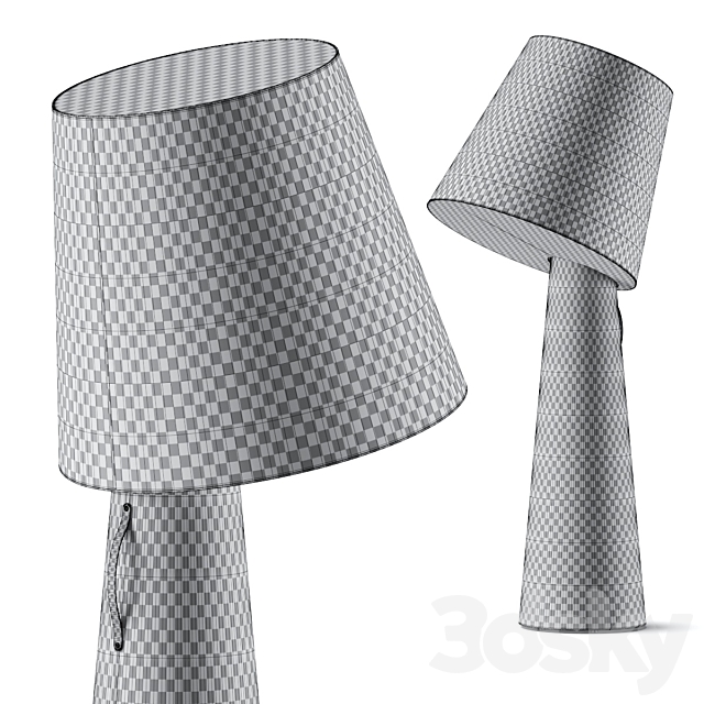 Alma Light Big Brother Floor Lamp 3DSMax File - thumbnail 3