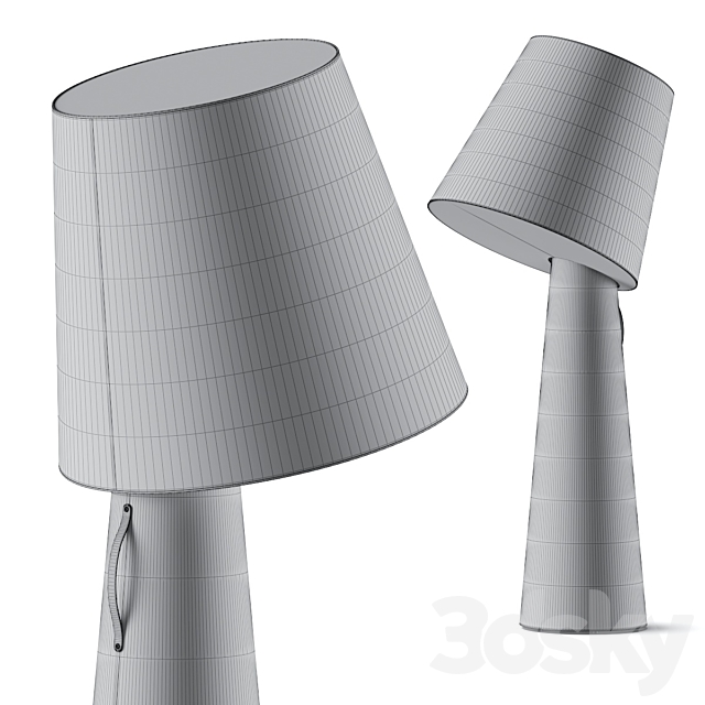 Alma Light Big Brother Floor Lamp 3DSMax File - thumbnail 4