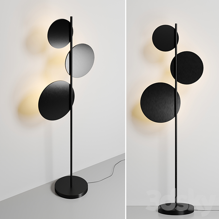 Ambiente line table light 3DS Max Model - thumbnail 3