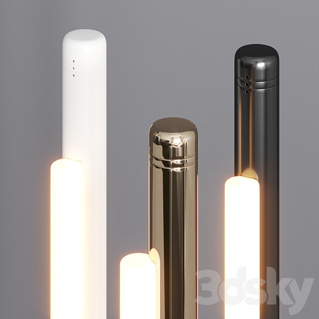 ANDlight Pipeline 125 Floor Lamps 3DS Max Model - thumbnail 2