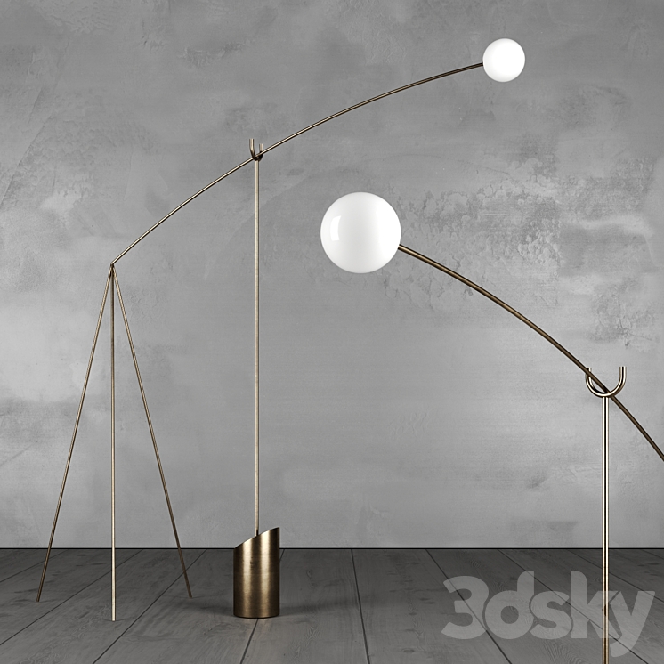 Anna Karlin Seed pod lamp 3DS Max Model - thumbnail 1