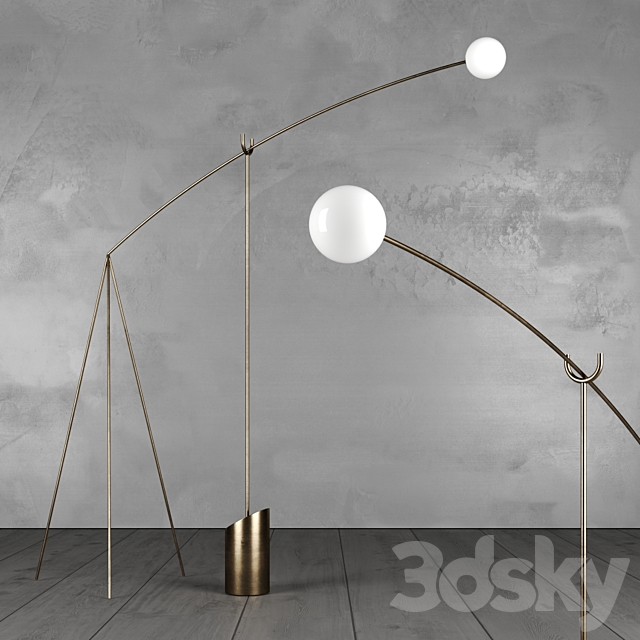 Anna Karlin Seed pod lamp 3DSMax File - thumbnail 1