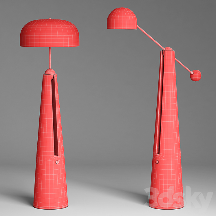 Apparatus Metronome Lamp 3DS Max - thumbnail 2