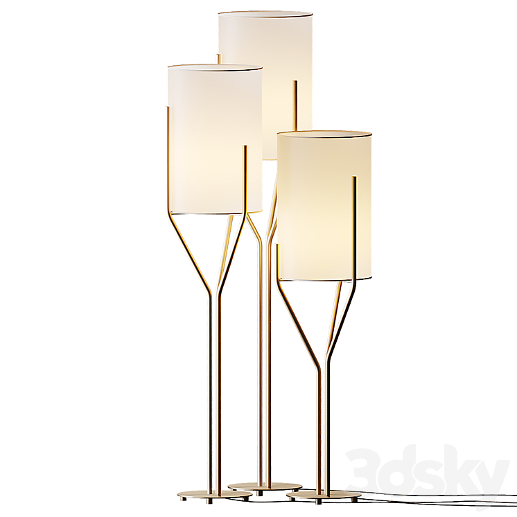 Arborescence CVL Luminaires Floor Lamps 3DS Max Model - thumbnail 1