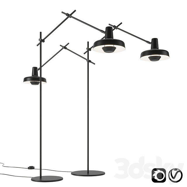 Arigato AR-F Lamps by Grupa 3ds Max - thumbnail 1