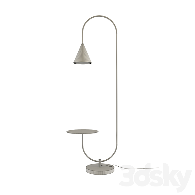 Arnold floor lamp 3DSMax File - thumbnail 3