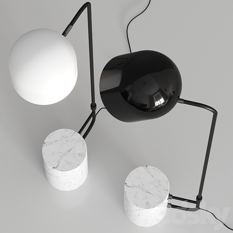 Aromas del Campo Luca Floor Lamps 3DS Max - thumbnail 2