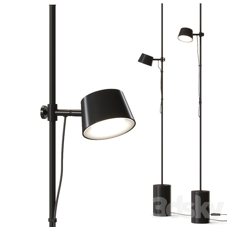 Aromas del Campo Nera Floor Lamp 3DS Max Model - thumbnail 1