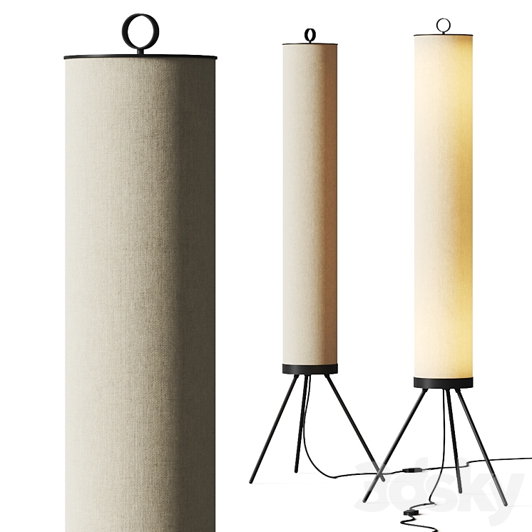 Aromas del Campo Nooi Floor Lamp 3DS Max Model - thumbnail 1