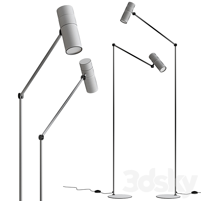 Aromas Del Campo Pago Floor Lamp 3DS Max Model - thumbnail 2