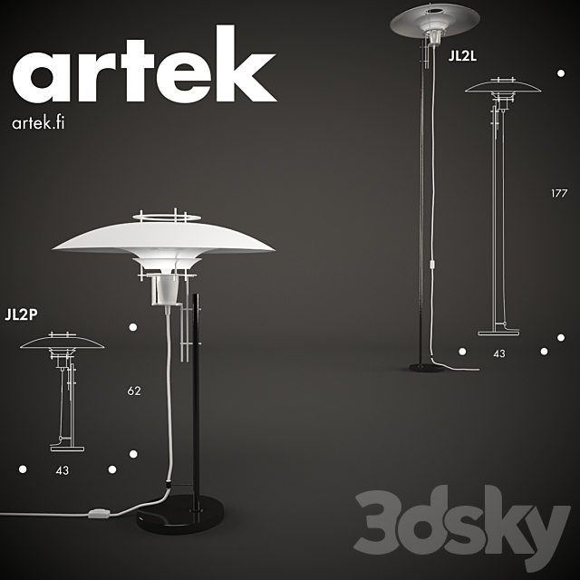 Artek JL2P JL2L 3DSMax File - thumbnail 1