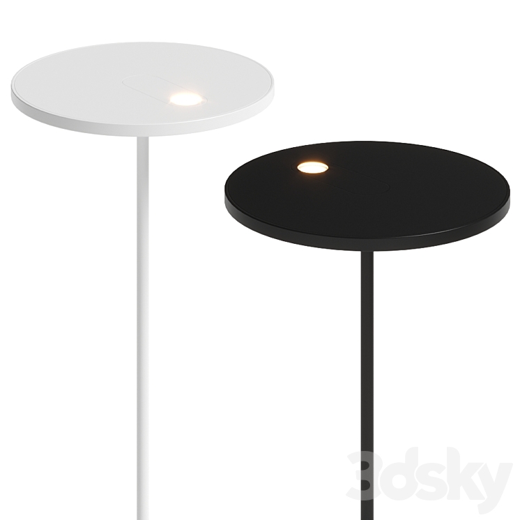 Artemide Athena Floor Lamp 3DS Max - thumbnail 2