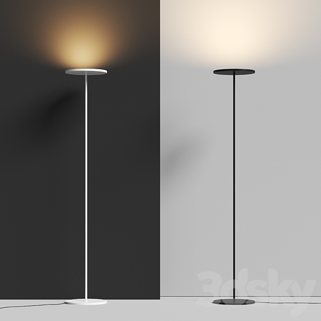 Artemide Athena Floor Lamp 3DSMax File - thumbnail 3