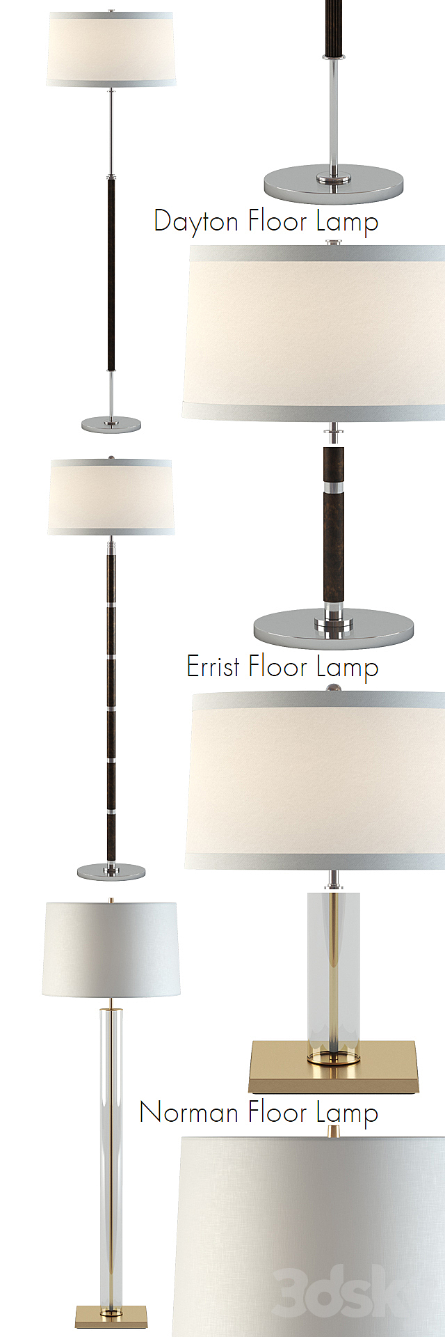 ARTERIORS _ Floor Lamps 3DSMax File - thumbnail 2