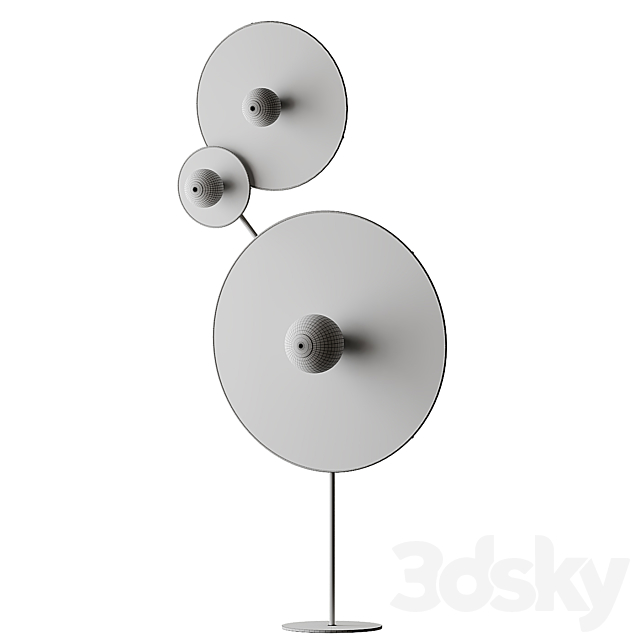 Artic Floor Lamp from AROMAS 3DS Max Model - thumbnail 2