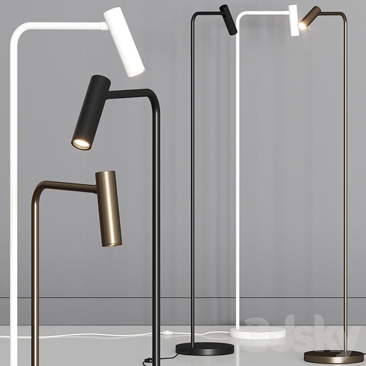 Astro Lighting Enna Floor Lamps 3DS Max Model - thumbnail 1