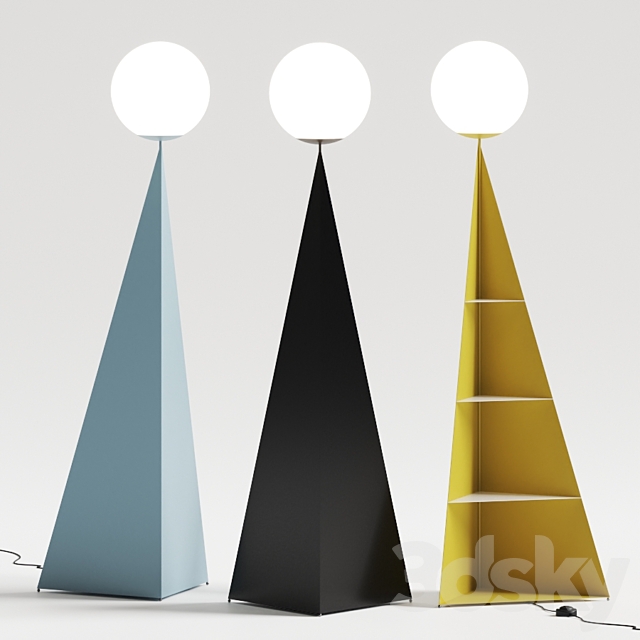 Atelier Areti Bonhomme Floor Lamp 3DSMax File - thumbnail 1