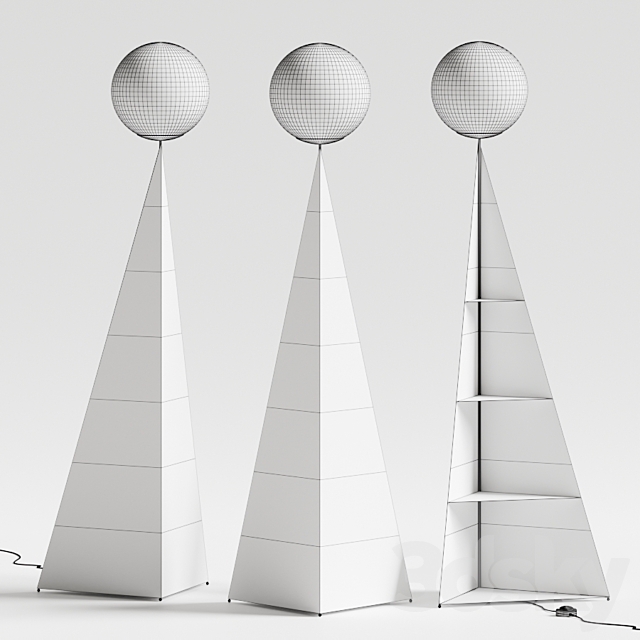 Atelier Areti Bonhomme Floor Lamp 3DSMax File - thumbnail 2