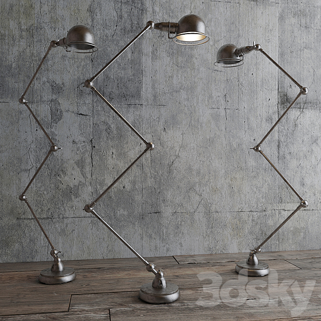 ATELIER SCISSOR TASK FLOOR LAMP 3DSMax File - thumbnail 1