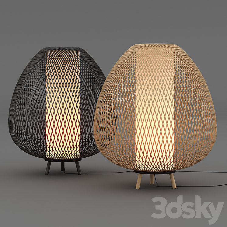 Ay illuminate Twiggy Egg 3DS Max - thumbnail 2