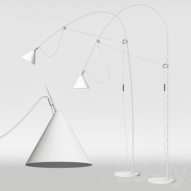 AYNO Standing Lamp L 3DSMax File - thumbnail 4