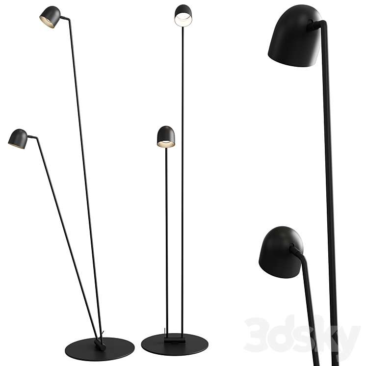 B.LUX Speers F Floor Lamp 3DS Max Model - thumbnail 1