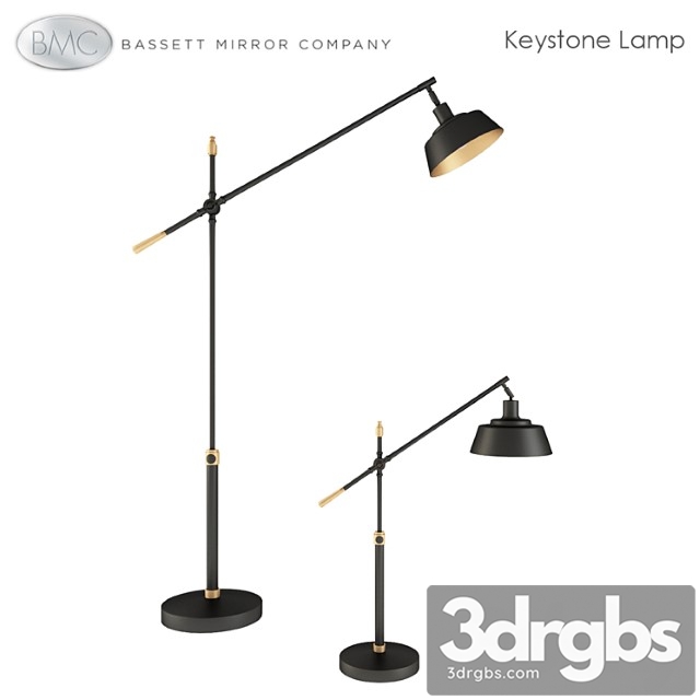 Bassett Mirror Keystone Lamp 3dsmax Download - thumbnail 1