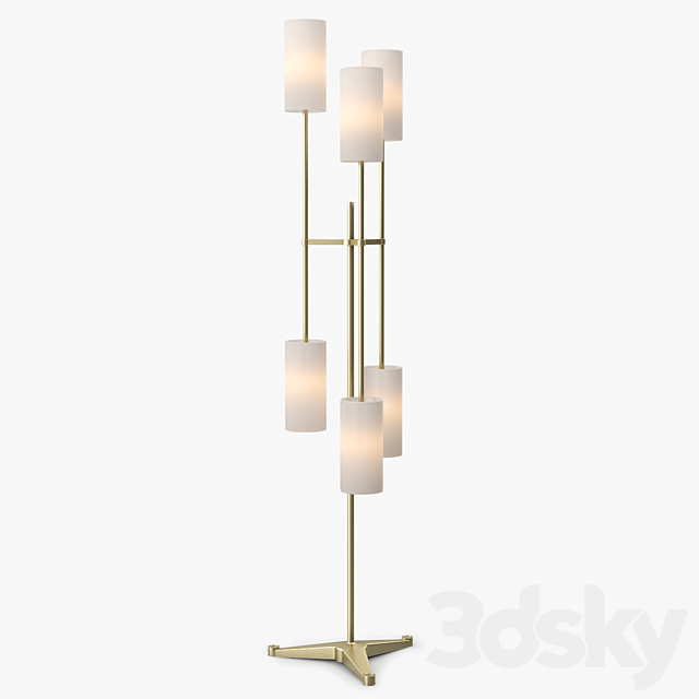 Bert Frank Pugil Floor Lamp 3DSMax File - thumbnail 1