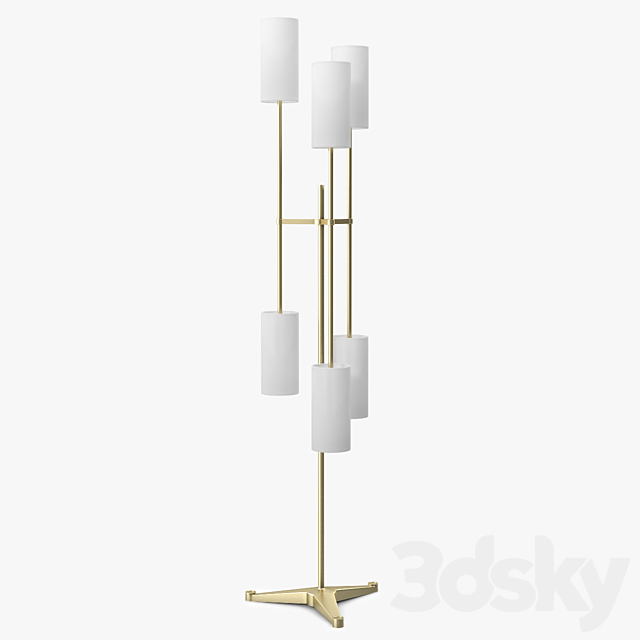 Bert Frank Pugil Floor Lamp 3DSMax File - thumbnail 3