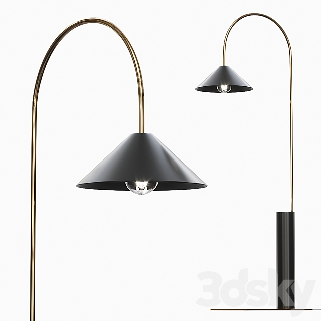 BISHOP TALL FLOOR LAMP 3DSMax File - thumbnail 1