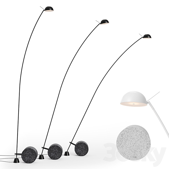 Bjorn van den Berg _ Aerial Floor Lamp 3DSMax File - thumbnail 1