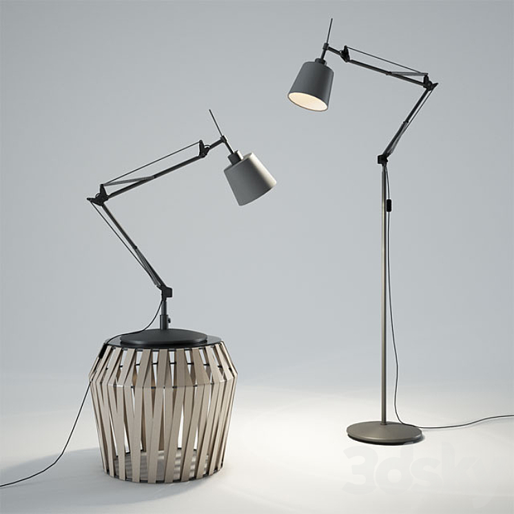 BoConcept Berlin Lamp 3DS Max - thumbnail 1