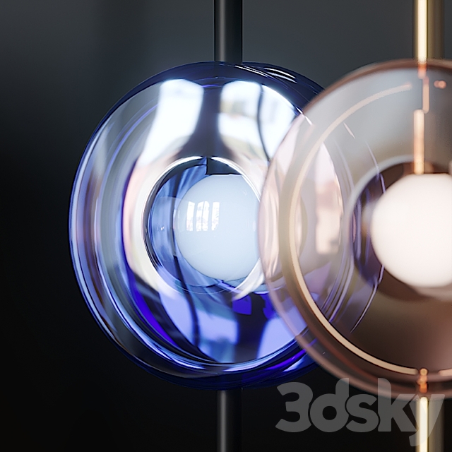 BOMMA ORBITAL Crystal Floor lamps 3DSMax File - thumbnail 2