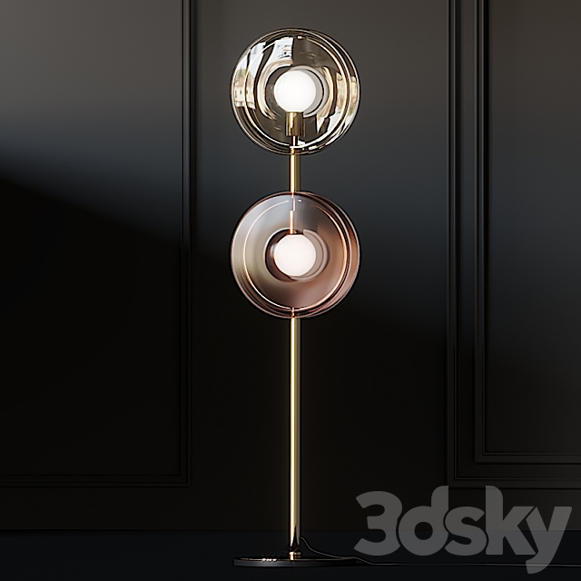 BOMMA ORBITAL Crystal Floor lamps 3DSMax File - thumbnail 3