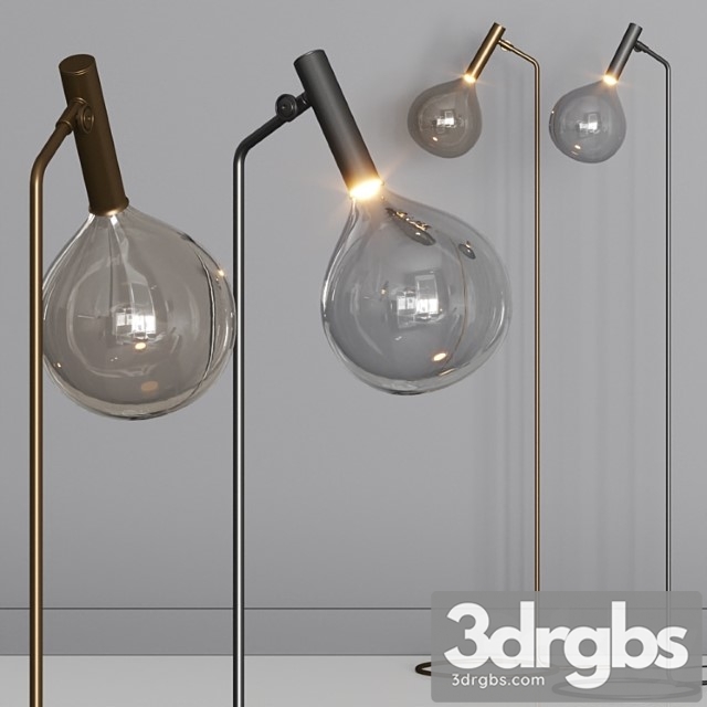 Bonaldo sofi floor lamps 3dsmax Download - thumbnail 1