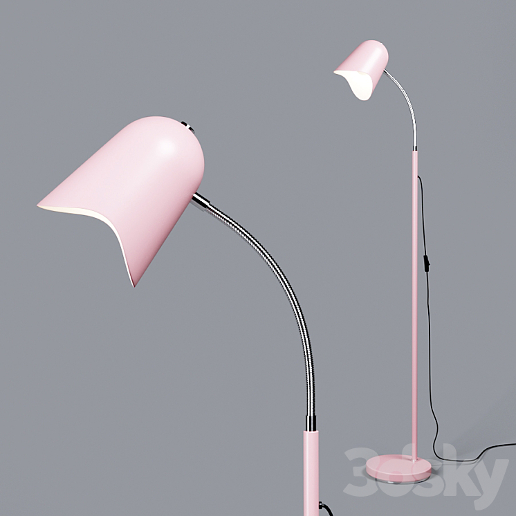 BOTIMI Floor Lamp 3DS Max - thumbnail 1