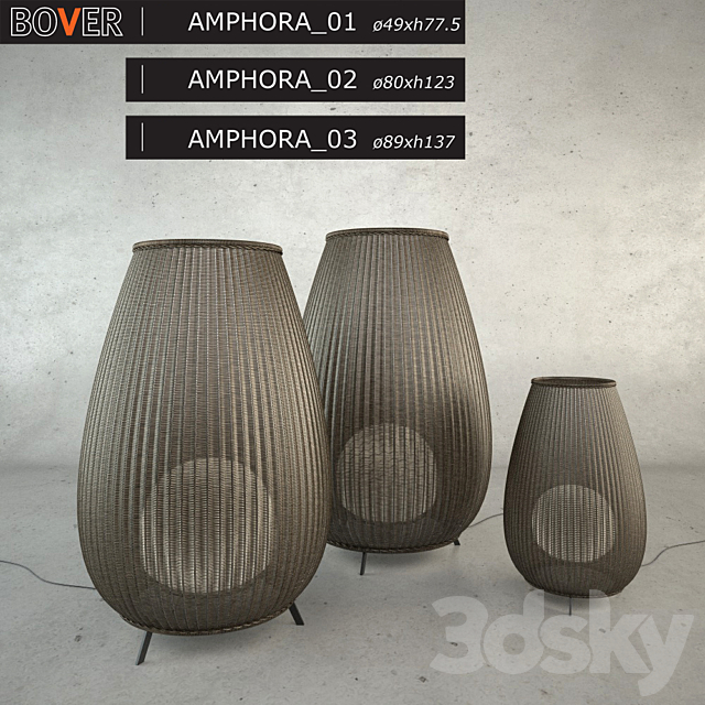 Bover Amphora Set 3DSMax File - thumbnail 2