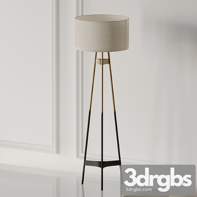 Brace ombre floor lamp cb2 exclusive 3dsmax Download - thumbnail 1