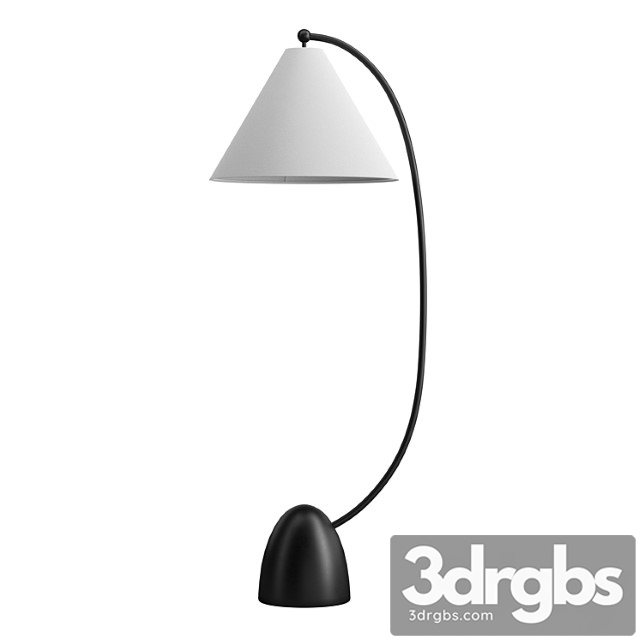 Britta metal floor lamp - thumbnail 1