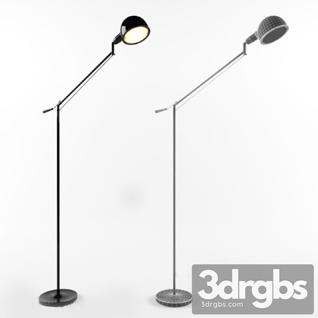 Brookfield Deluxe Natural Spectrum Floor Lamp 3dsmax Download - thumbnail 1