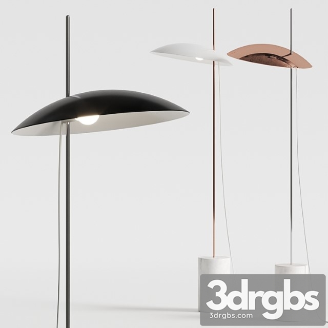 Bs Living Clam Floor Lamp 3dsmax Download - thumbnail 1