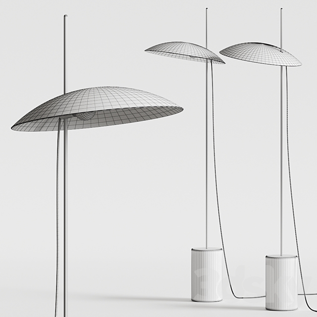 bs.living Clam Floor Lamp 3DSMax File - thumbnail 2