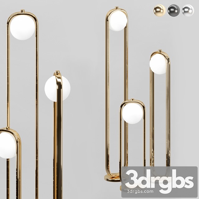 C ball floor lamp 01 - thumbnail 1