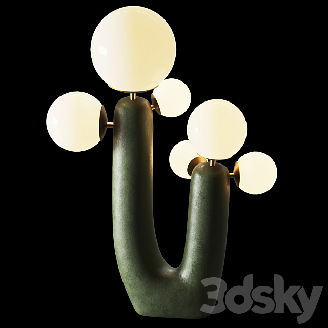 Cactus Floor Lamp 3DSMax File - thumbnail 2